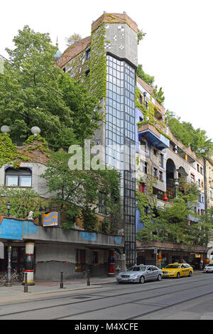 Maison Hundertwasser Banque D'Images