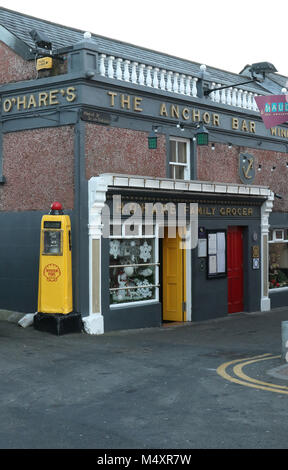 O'Lièvres, la barre d'ancrage dans le comté de Louth Irlande Carlingford. Banque D'Images