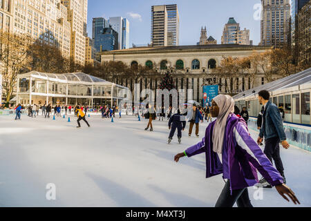 Bryant Park Manhattan - New York, New York, USA Banque D'Images