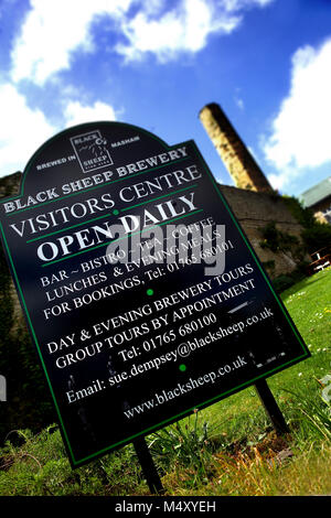 Le Black Sheep Brewery, Masham, Yorkshire du Nord Banque D'Images