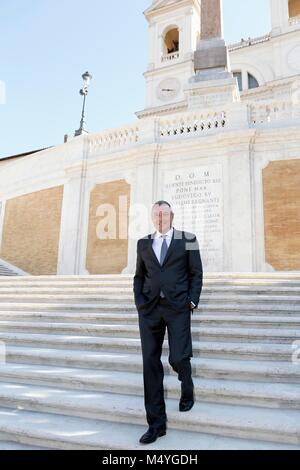 Jean Christophe Babin, président-directeur général de Bulgari, Rome, Italie, Sep, 22, 2016 © Crédit Remo Sintesi/Denis Zammit Banque D'Images