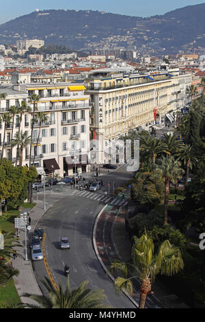 Avenue de Verdun Nice Banque D'Images