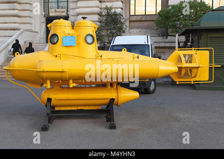 Sous-marin jaune Banque D'Images