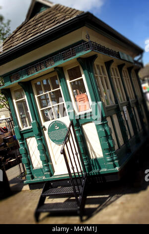 Cabmens abris, Ripon, North Yorkshire Banque D'Images