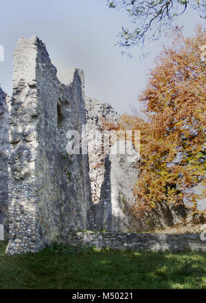 Les ruines du château de Homburg Radolfzell Stahringen-, Bade-Wurtemberg Banque D'Images