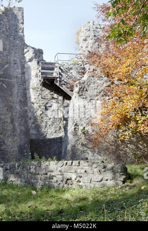 Les ruines du château de Homburg Radolfzell Stahringen-, Bade-Wurtemberg Banque D'Images