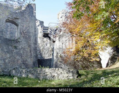 Les ruines du château de Homburg Radolfzell Stahringen-, Bade-Wurtemberg Banque D'Images