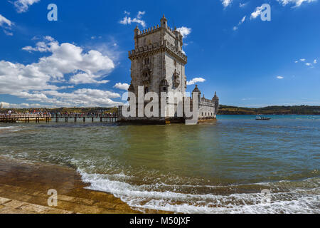 Tour de Belém de Lisbonne - Portugal Banque D'Images