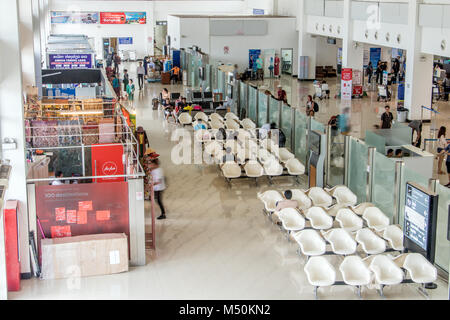 LUANG PRABANG, Laos, le 30 mai 2017, l'Aéroport International de Luang Prabang - hall de départ, le Laos. Hall de l'intérieur du terminal de l'Aéroport Luang Prabang Banque D'Images