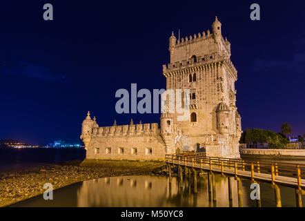 Tour de Belém de Lisbonne - Portugal Banque D'Images