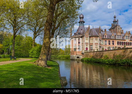 Château Ooidonk en Belgique Banque D'Images