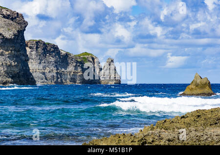 Porte d'enfer, Guadeloupe, Caraïbes Banque D'Images