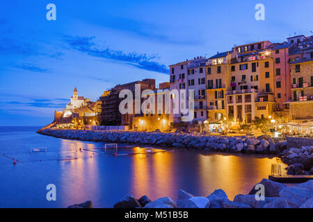 Portovenere dans Cinque Terre - Italie Banque D'Images