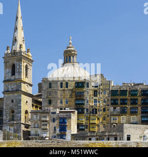 Basilique de Notre-Dame sur Malte Banque D'Images