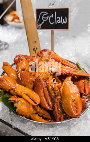 Pince de crabe Banque D'Images
