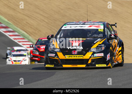 British Touring Car Championship - Honda Civic Banque D'Images