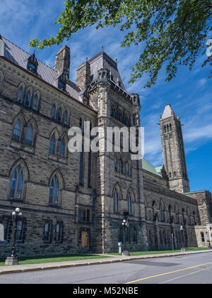 Siège du Parlement sur la Colline du Parlement, Ottawa, Ontario, Canada. Banque D'Images