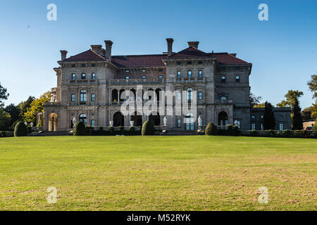 The Breakers a été construit comme le Newport, Rhode Island de l'été accueil de Cornelius Vanderbilt II, un membre de l'United States riches famille Vanderbilt. Banque D'Images