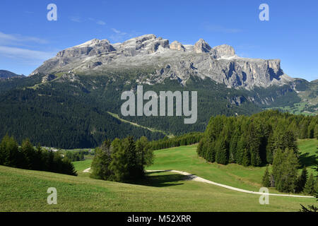 Cols alpins, le Tyrol du Sud, Italie, Groupe du Sella ; Banque D'Images