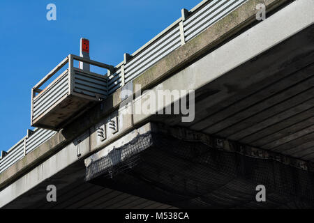 L'A4/M4 Chiswick Flyover dans l'ouest de Londres, Royaume-Uni Banque D'Images