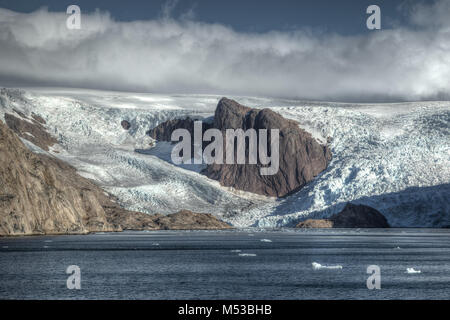 Prince Christian Sound, Groenland Banque D'Images