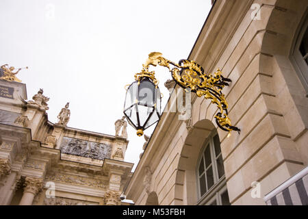 L'Arc Héré, un arc de triomphe entre la Place Stanislas et la Place de la Carrière à Nancy, France. Un site du patrimoine mondial depuis 1983 Banque D'Images