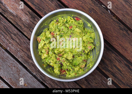 Dip guacamole fait maison Banque D'Images