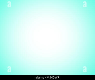 Dégradé bleu clair et blanc sur le fond blanc Banque D'Images