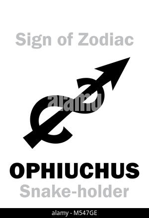 L'ASTROLOGIE : signe de zodiaque OPHIUCHUS (le serpent-holder) Banque D'Images L'ASTROLOGIE : signe de zodiaque OPHIUCHUS (le serpent-holder) Banque D'Images