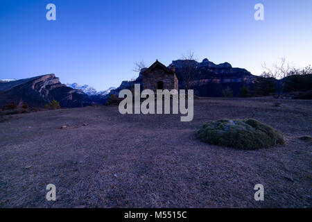 Añisclo canyon (Huesca) Espagne, Pyrinees montagnes, l'hiver Banque D'Images