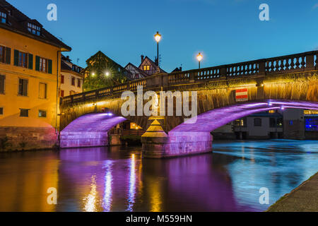 Vieille ville de Strasbourg - Alsace France Banque D'Images