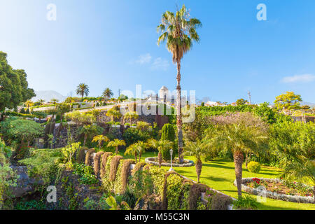 La Orotava Tenerife Victoria Jardin Banque D'Images