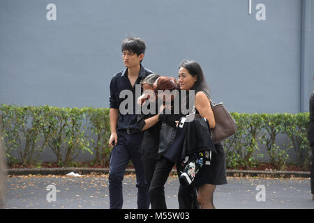 Fort Lauderdale, FL, USA. Feb 20, 2018. Peter Wang, 15 ans, qui a été parmi les 17 personnes tuées par un homme armé à l'école secondaire Marjory Stoneman Douglas dans un parc, en Floride, a été admis à la classe de 2025 à son rêve, l'école de l'Académie de West Point. Il y avait un service commémoratif pour lui à Kraeer salon funéraire et d'incinération et centre de il a été mis au repos à Bailey Memorial Gardens le 20 février 2018 Credit : Hoo Me.Com/Media Punch ***Pas de Ny s'attarde*****/Alamy Live News Banque D'Images