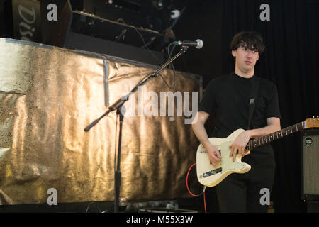Londres, Royaume-Uni. Feb 20, 2018. Les boucles de Husky en live sur la scène du Lexington à Londres. Date de la photo : Mardi 20 février 2018. Photo : Roger Garfield/Alamy Crédit : Roger Garfield/Alamy Live News Banque D'Images