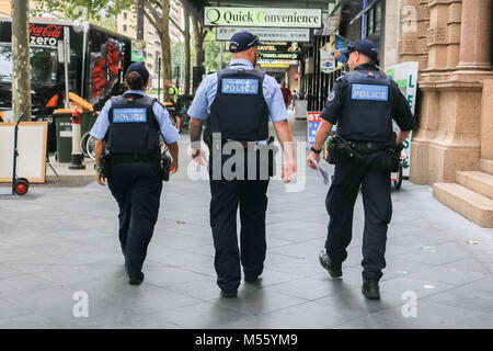 Adelaide Australie 21 février 2018. Police fédérale australienne a saisi une saisie de drogue record de plus de 300kg de méthamphétamine (ICE) d'une valeur de 270m $ Aus le 19 février, considérée comme la plus grande distance de la drogue dans le sud de l'Australie histoire après la drogue a été découverte dans crane Crédit : pylônes amer ghazzal/Alamy Live News Banque D'Images