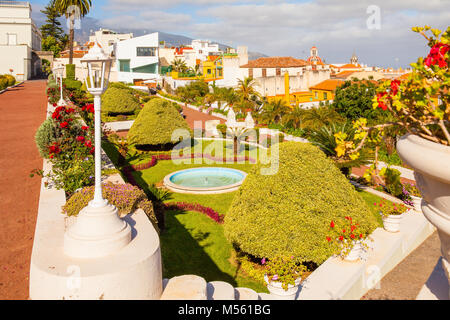 La Orotava Jardin Victoria Banque D'Images