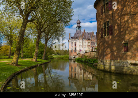 Château Ooidonk en Belgique Banque D'Images