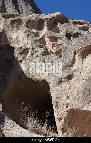 En Cappadoce Cavusin Banque D'Images