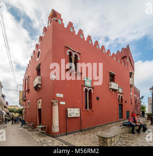 Casa Rossa, Maison Rouge, Capri, Capri, Italie. Banque D'Images