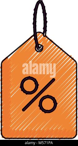 Conception étiquette de prix Illustration de Vecteur