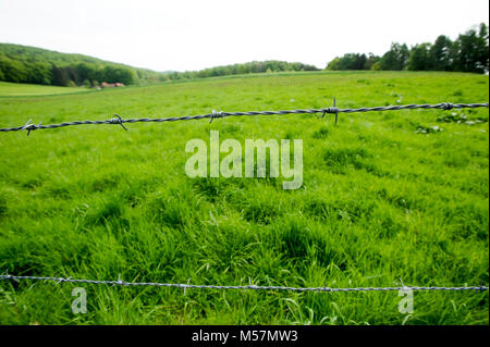 Dans cet endroit il y avait l'ancien allemand nazi KZ Neuengamme subcamp Hausberge (avec deux autres camps c'est KZ Porta Westaflica), où quelque 1000 jeunes Je Banque D'Images