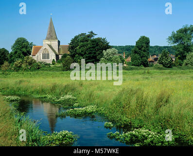 St Andrew's Church, Alfriston, East Sussex Banque D'Images