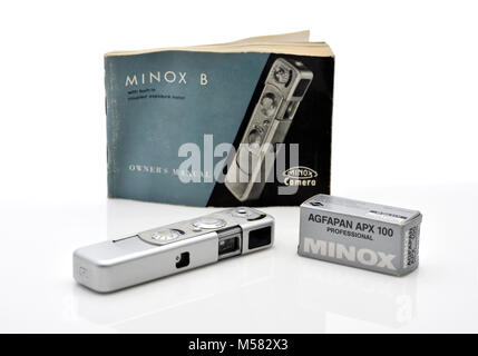 Minox B Â Spy Camera subminiature Banque D'Images