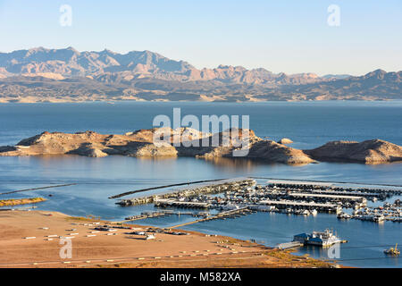 Le lac Mead, Paysage, Nevada Banque D'Images