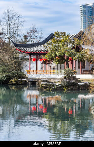 Le Dr Sun Yat-Sen Classical Chinese Garden et Park, Vancouver, British Columbia, Canada Banque D'Images