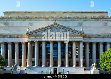 Archives nationales (côté nord), Washington, District de Columbia, États-Unis Banque D'Images