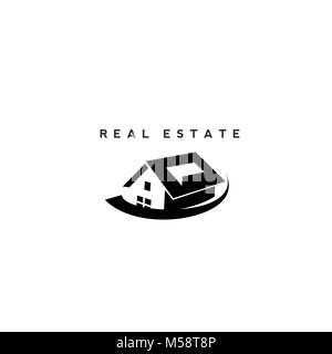Real Estate icons avec fond blanc Illustration de Vecteur