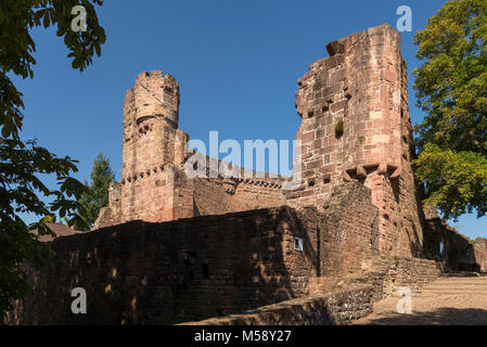 Bergfeste Dilsberg, Neckargemünd, Bade-Wurtemberg, Allemagne, Europa Banque D'Images