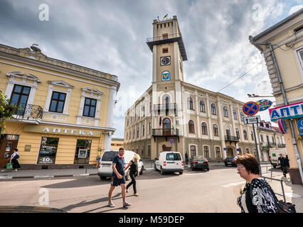 Hôtel de ville de Kolomyia, Pokuttya, Prykarpattia région, Ivano-Frankivsk, Ukraine Banque D'Images