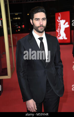 Tahar Rahim participant à la 'Tour' qui se profile la premiere lors de la 68ème Festival International du Film de Berlin Berlinale 2018 / au Zoo Palast le 20 février 2018 à Berlin, Allemagne. | Verwendung weltweit/photo alliance Banque D'Images